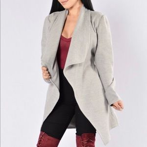 Grey Manhattan coat